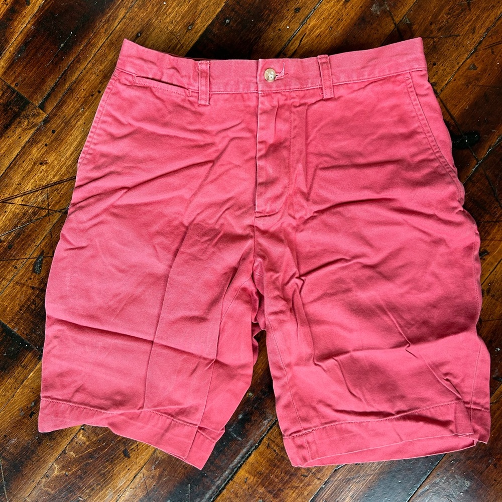 Men’s Red/Pink Polo Shorts